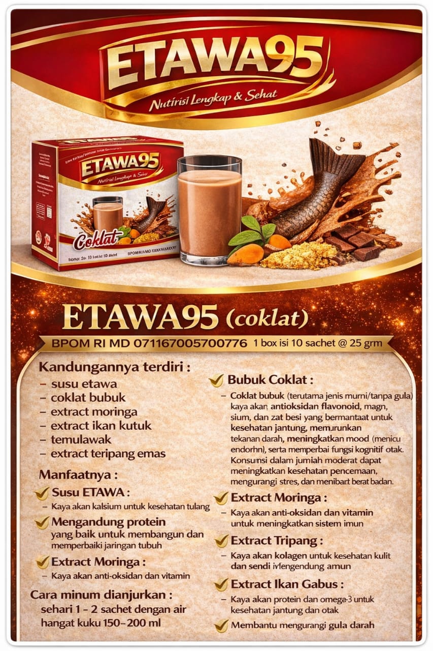 Brosur peluang bisnis etawa95 dan plan bonus